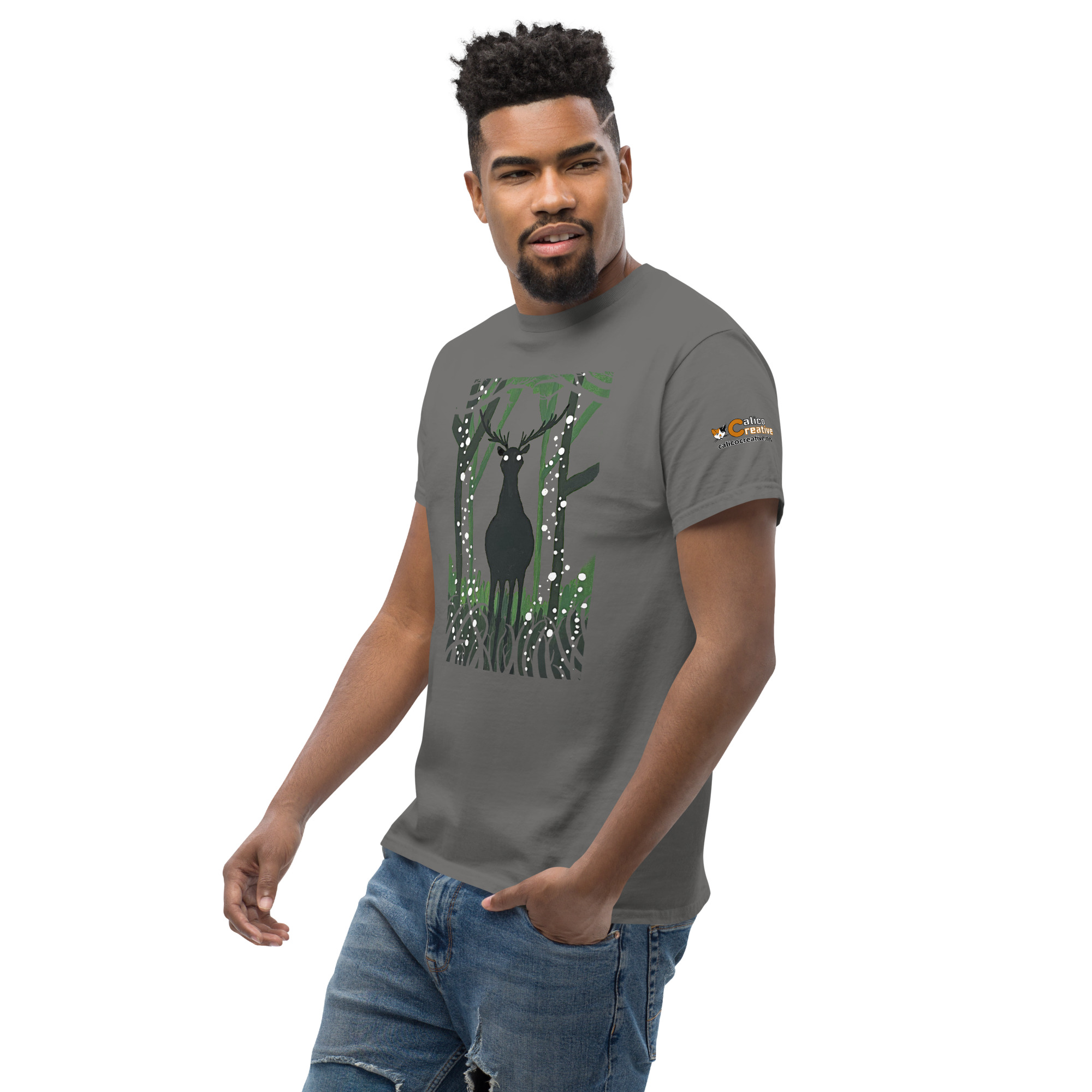 Advanced Deer Unisex classic tee - Image 7