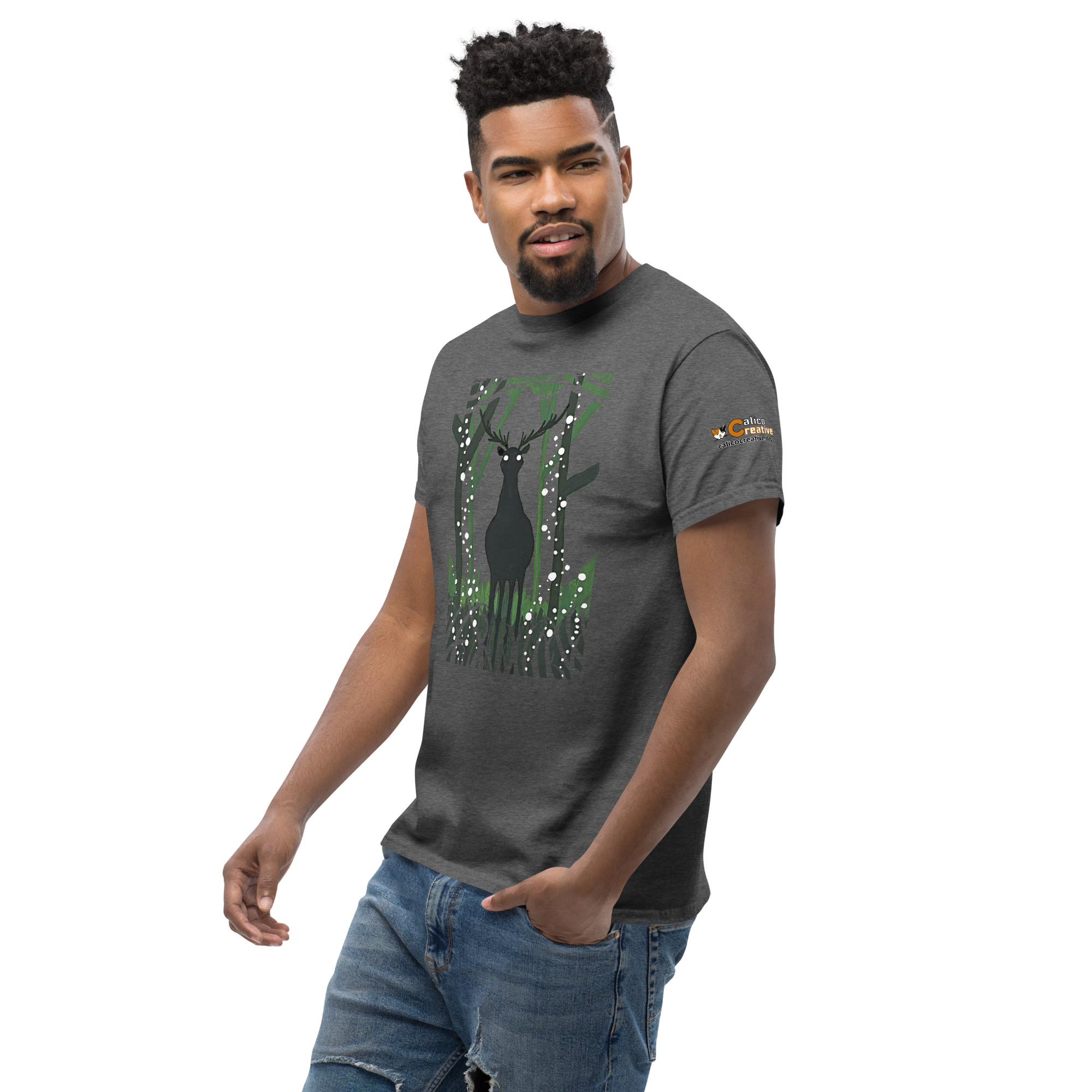 Advanced Deer Unisex classic tee - Image 4