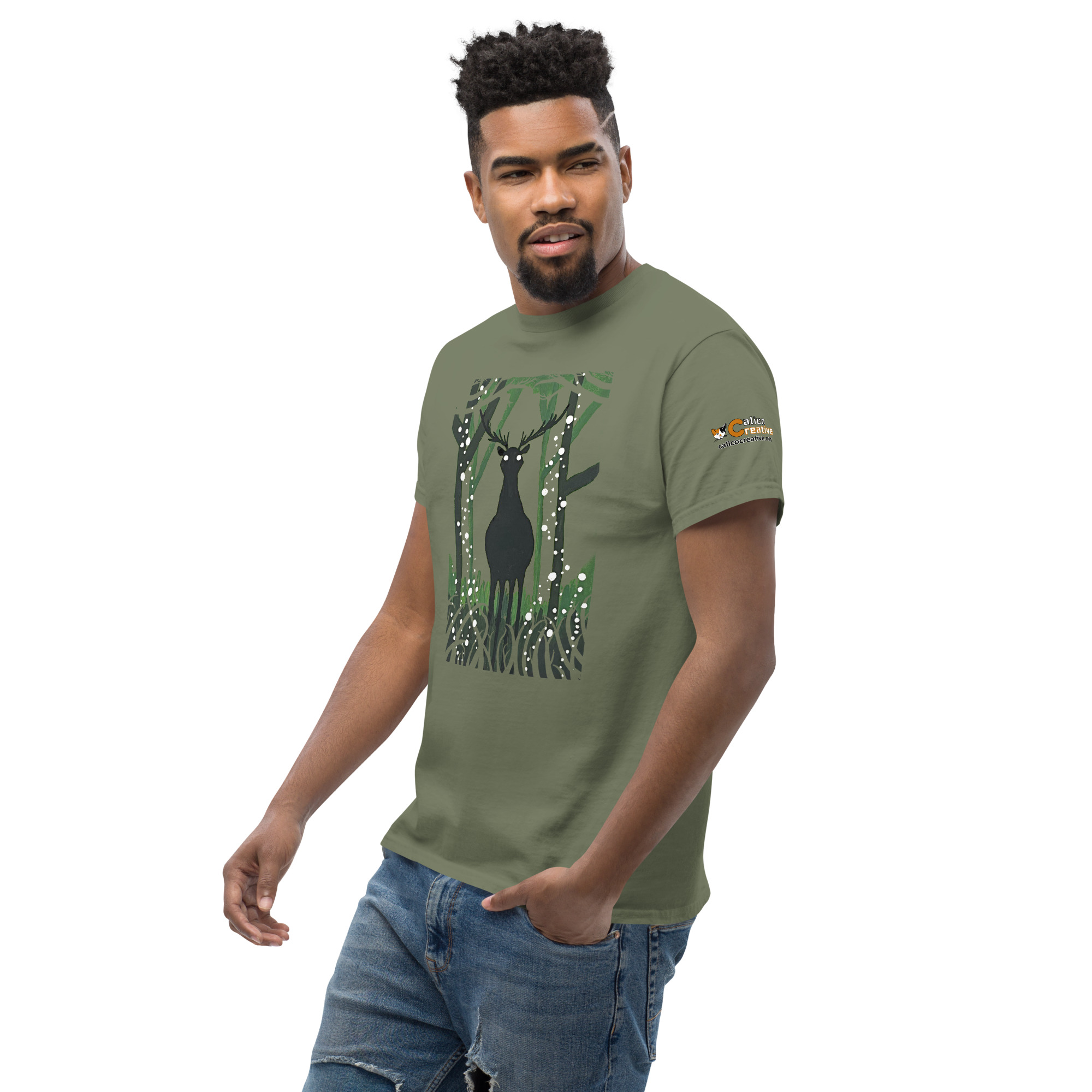 Advanced Deer Unisex classic tee - Image 9