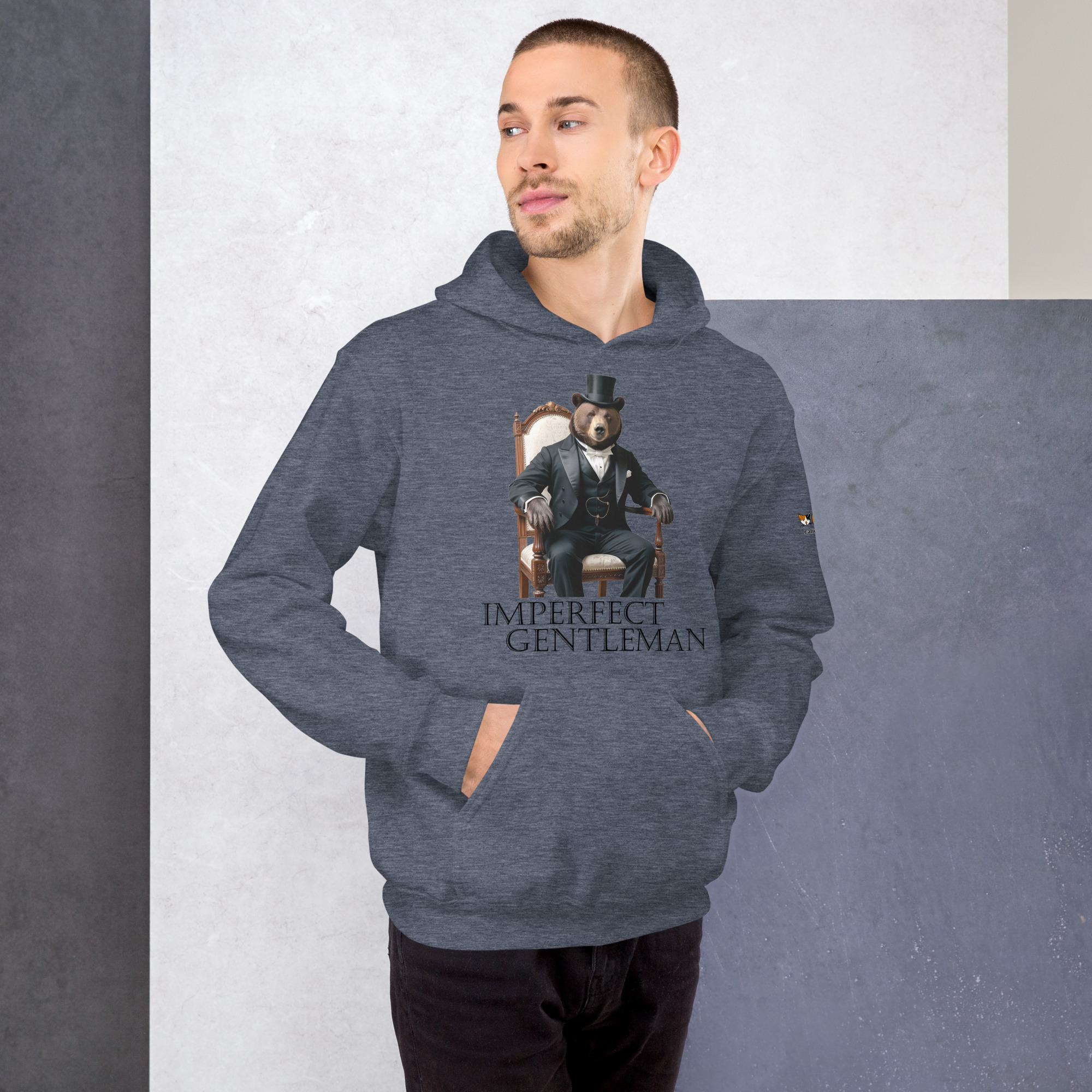 Imperfect Gentleman Unisex Hoodie - Image 8