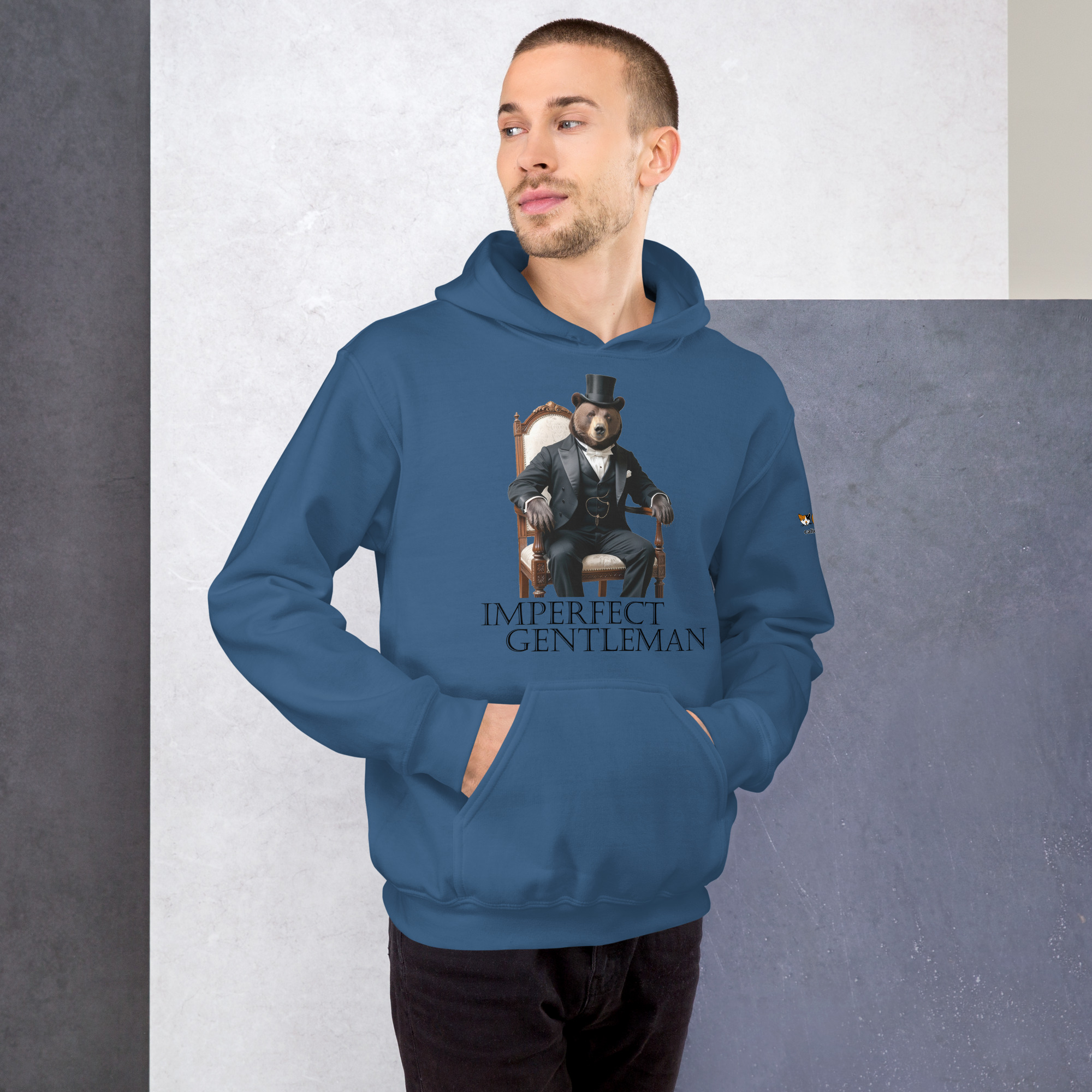 Imperfect Gentleman Unisex Hoodie - Image 6