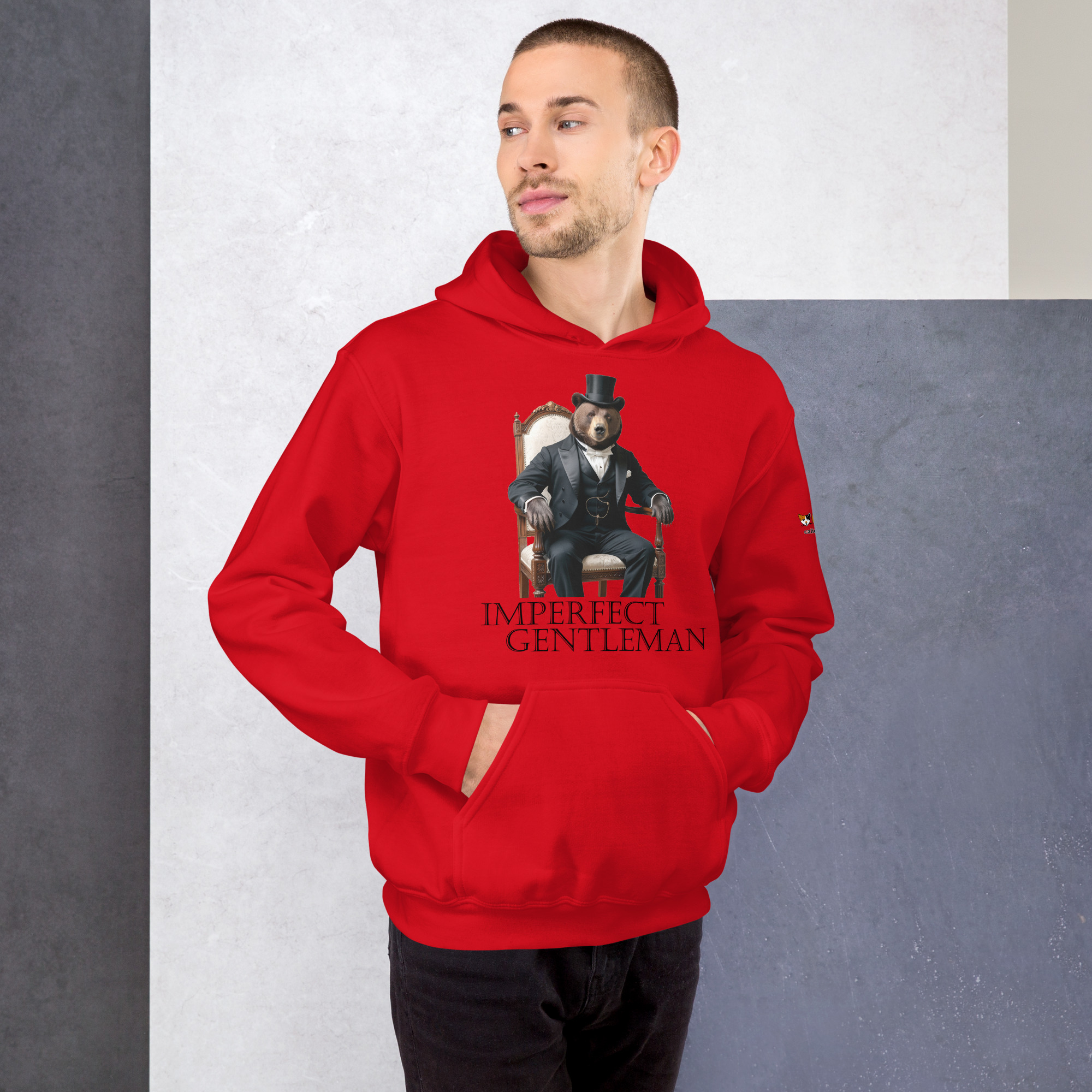Imperfect Gentleman Unisex Hoodie - Image 2